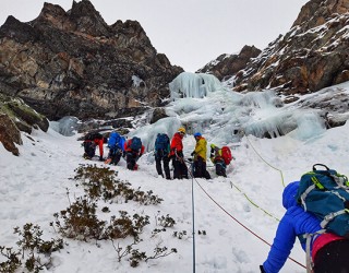 Alpinisme - Escalada en gel - ARCALIS 29 de Gener