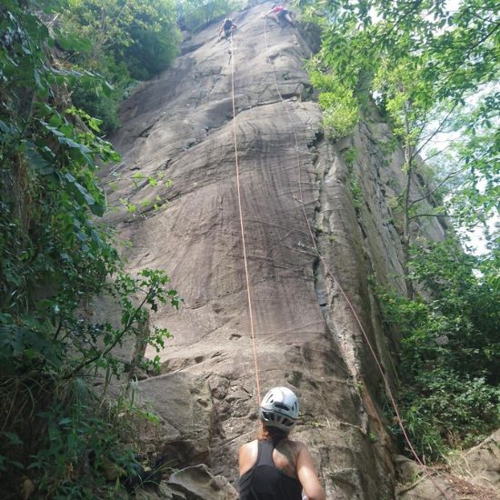 Escalada esportiva a Auzat (Ariege, França)