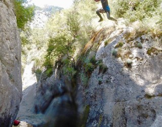 Sortida de Barranquisme al forat de Boixols