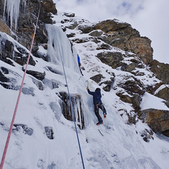 Alpinisme - Escalada en gel - ARCALIS 15 Gener