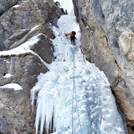 Alpinisme - Escalada en gel - Pedraforca 11 de Març